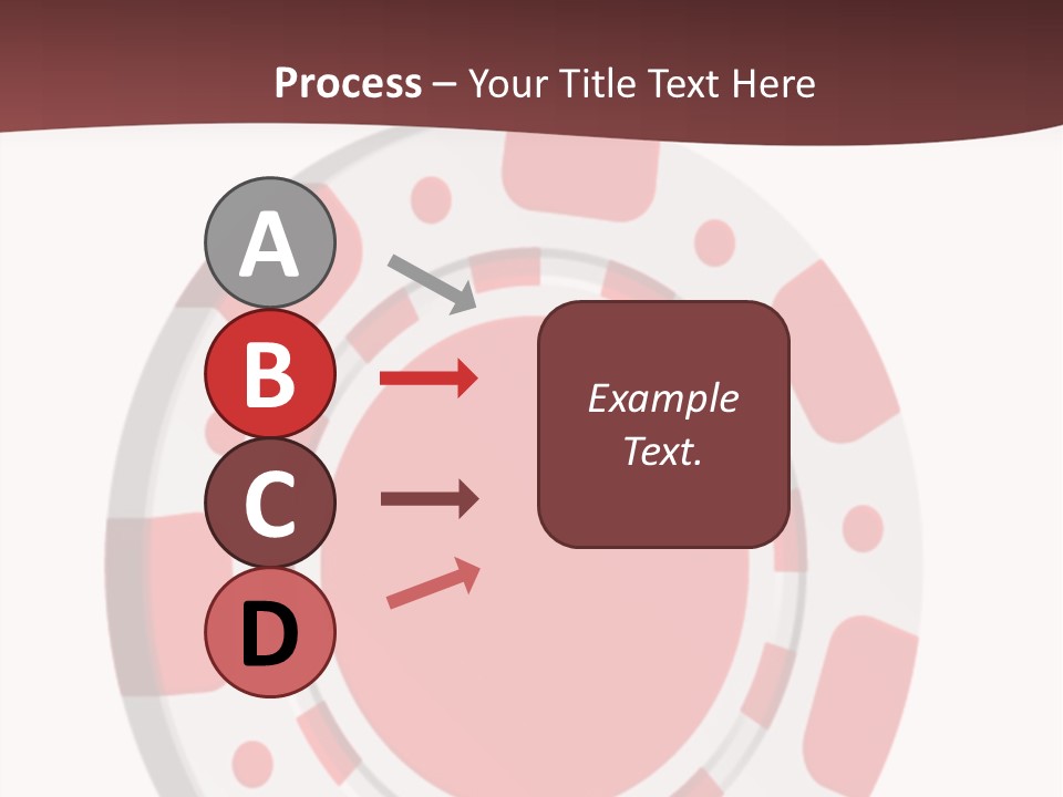 Success Plastic Red PowerPoint Template