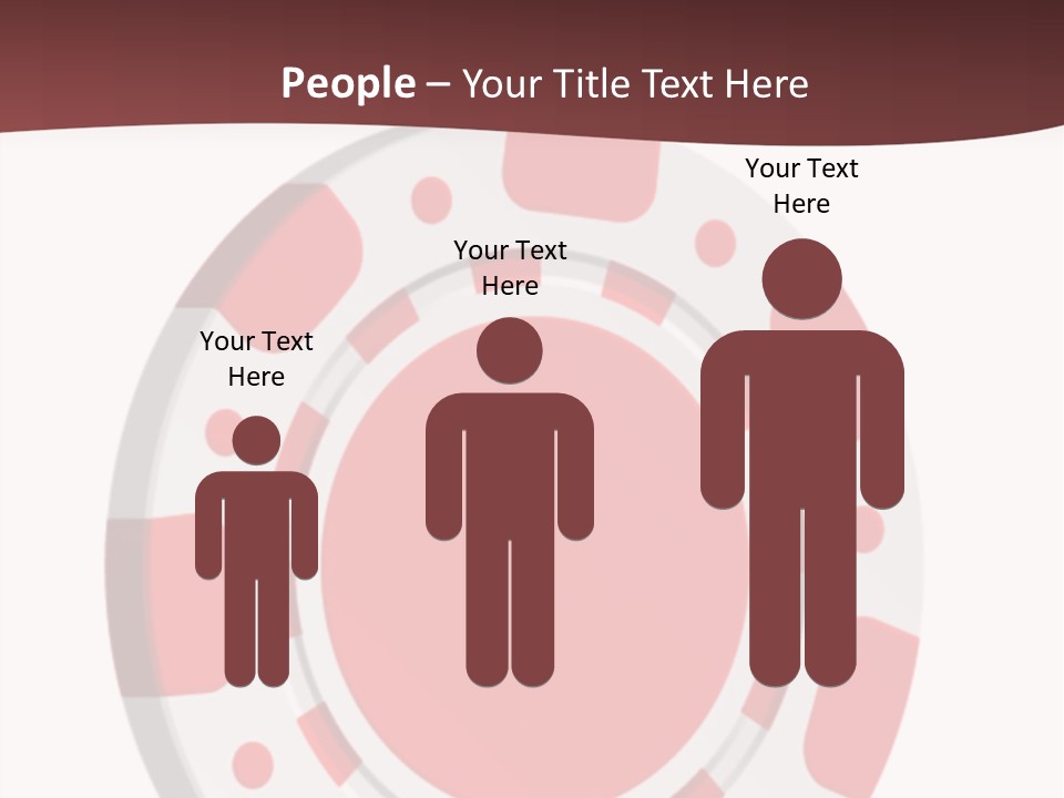 Success Plastic Red PowerPoint Template