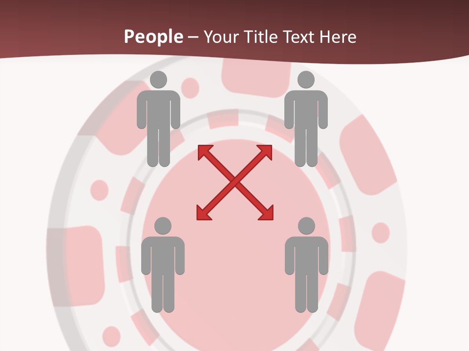 Success Plastic Red PowerPoint Template