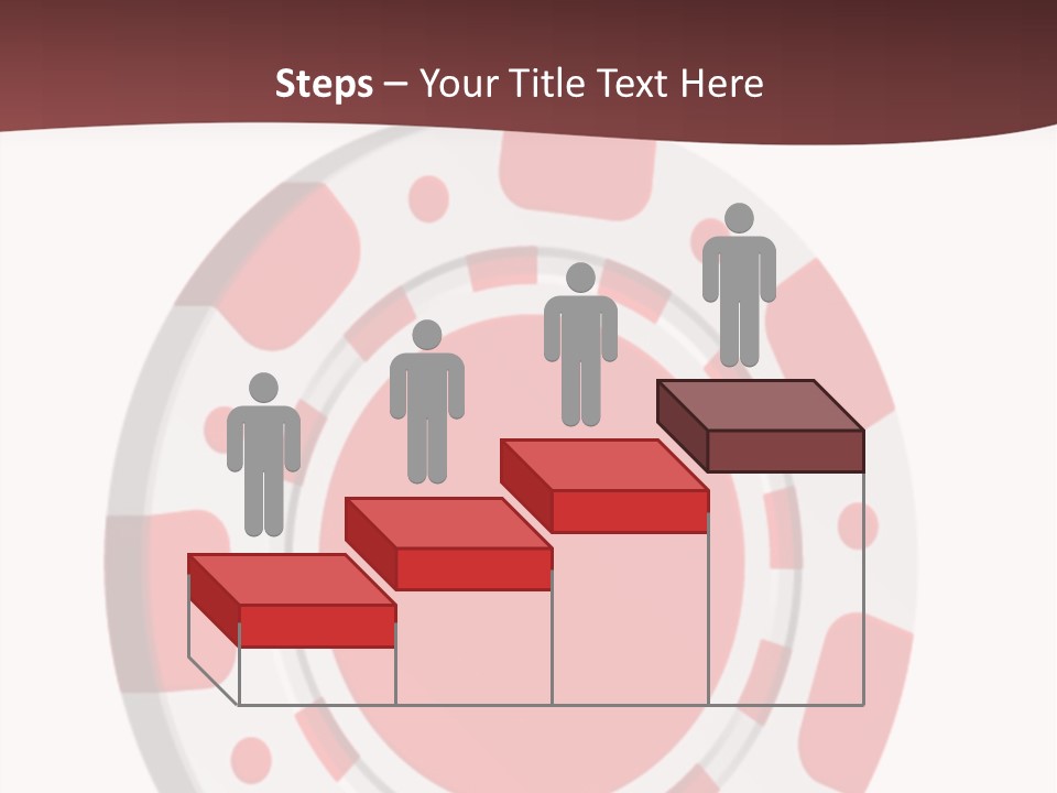 Success Plastic Red PowerPoint Template