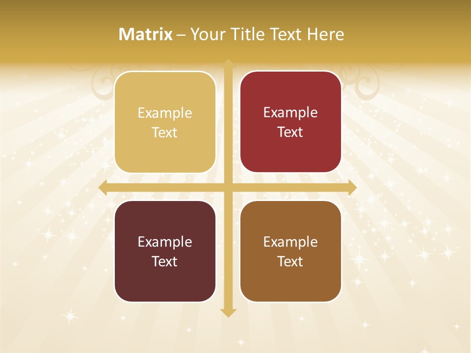 Anniversary Background Swirl PowerPoint Template