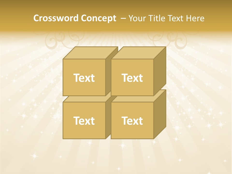 Anniversary Background Swirl PowerPoint Template