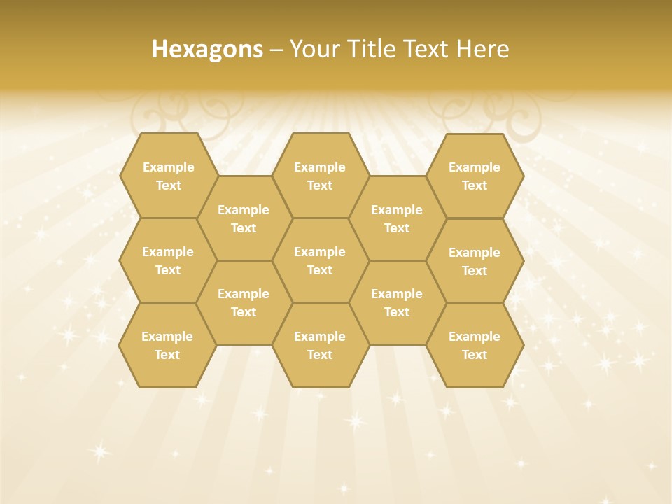 Anniversary Background Swirl PowerPoint Template