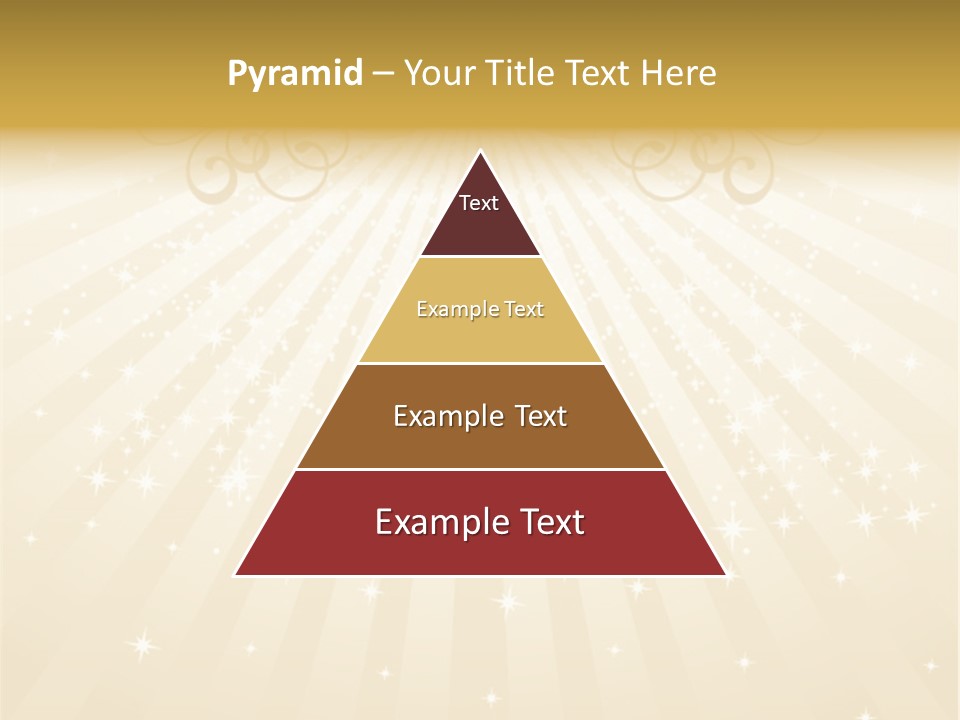 Anniversary Background Swirl PowerPoint Template