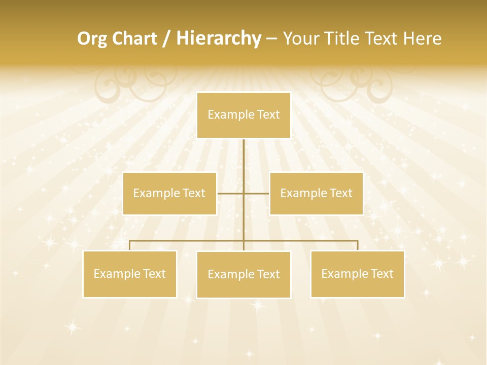 Anniversary Background Swirl PowerPoint Template