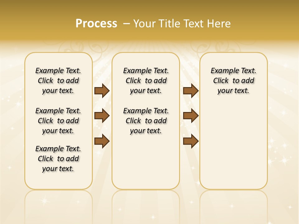 Anniversary Background Swirl PowerPoint Template