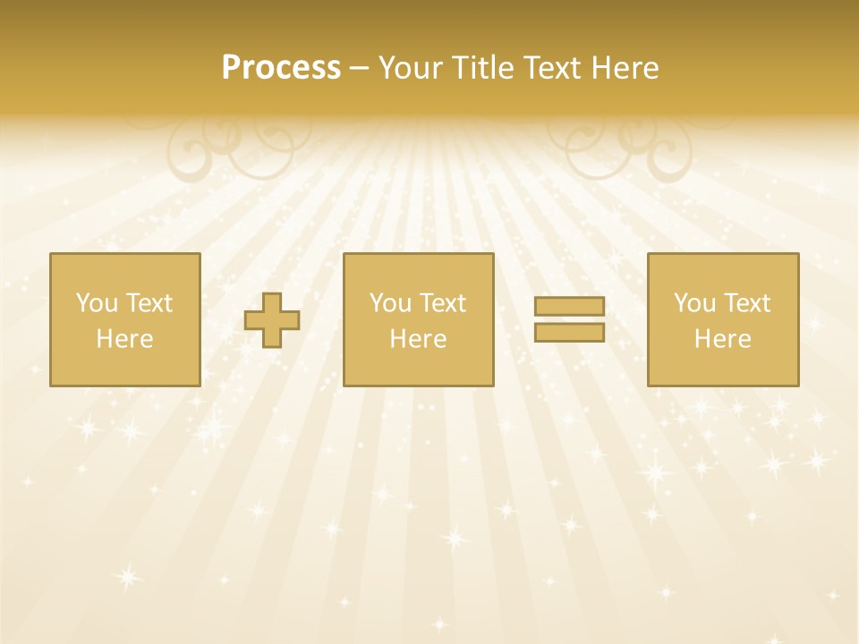 Anniversary Background Swirl PowerPoint Template