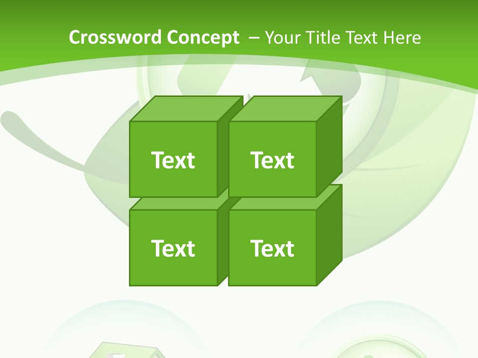 Illustration Circle Little PowerPoint Template