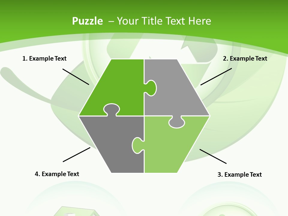 Illustration Circle Little PowerPoint Template