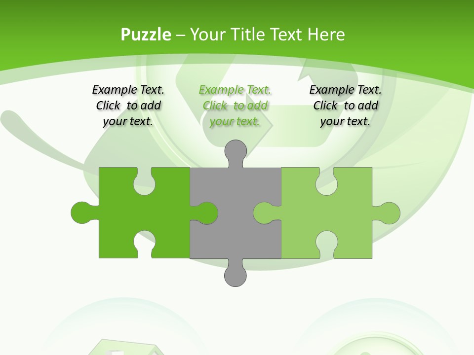 Illustration Circle Little PowerPoint Template