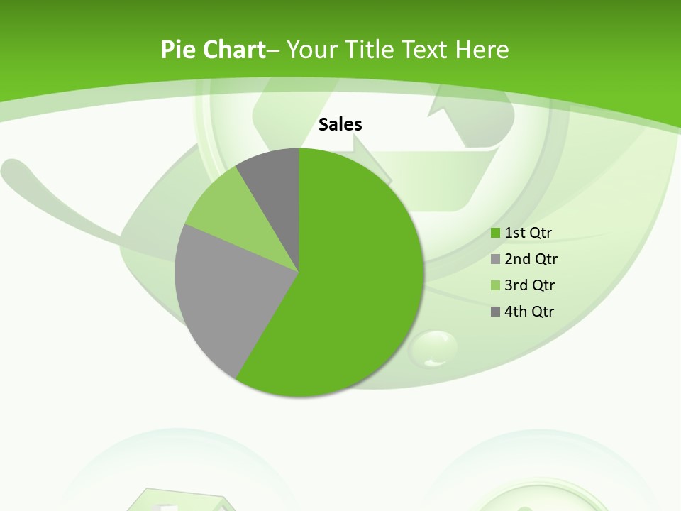 Illustration Circle Little PowerPoint Template