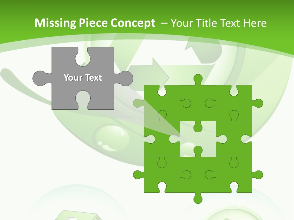 Illustration Circle Little PowerPoint Template