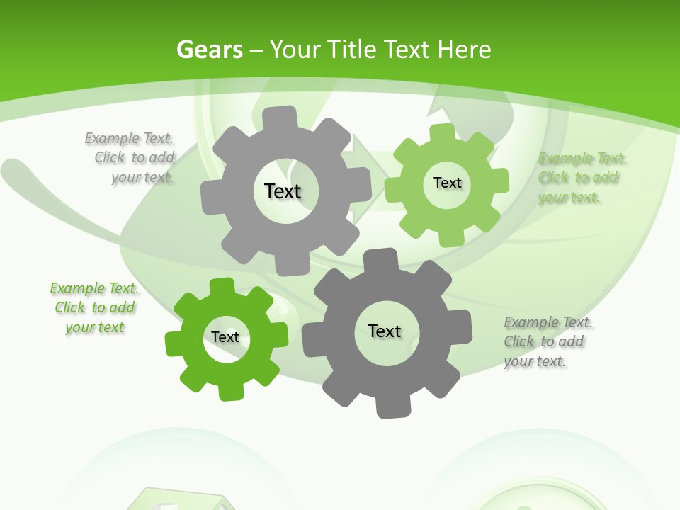 Illustration Circle Little PowerPoint Template