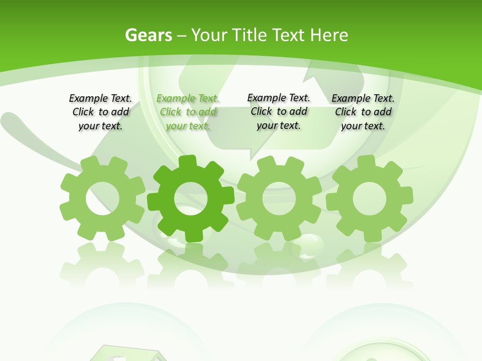 Illustration Circle Little PowerPoint Template