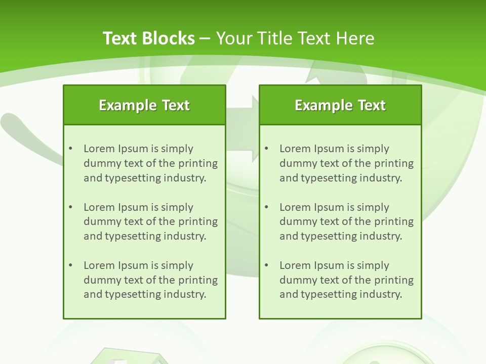 Illustration Circle Little PowerPoint Template