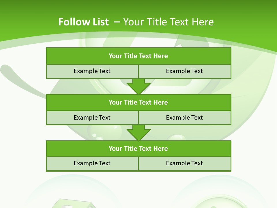 Illustration Circle Little PowerPoint Template