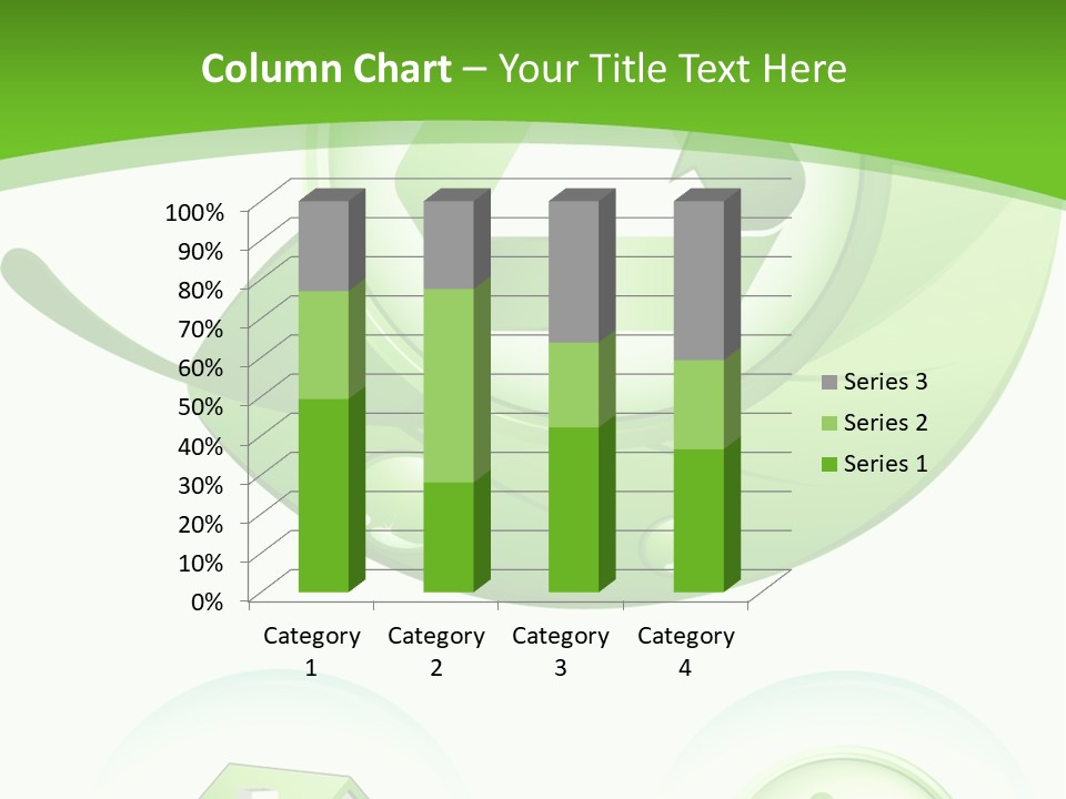 Illustration Circle Little PowerPoint Template
