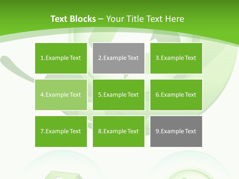 Illustration Circle Little PowerPoint Template
