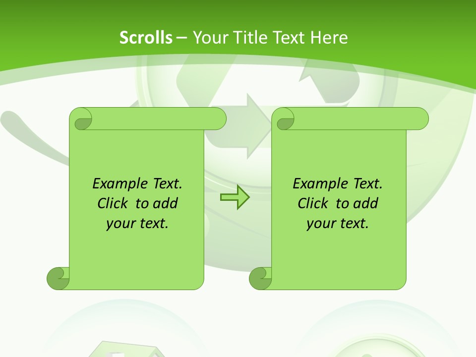 Illustration Circle Little PowerPoint Template