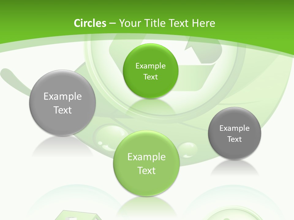 Illustration Circle Little PowerPoint Template