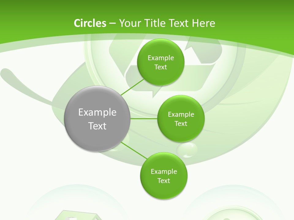 Illustration Circle Little PowerPoint Template