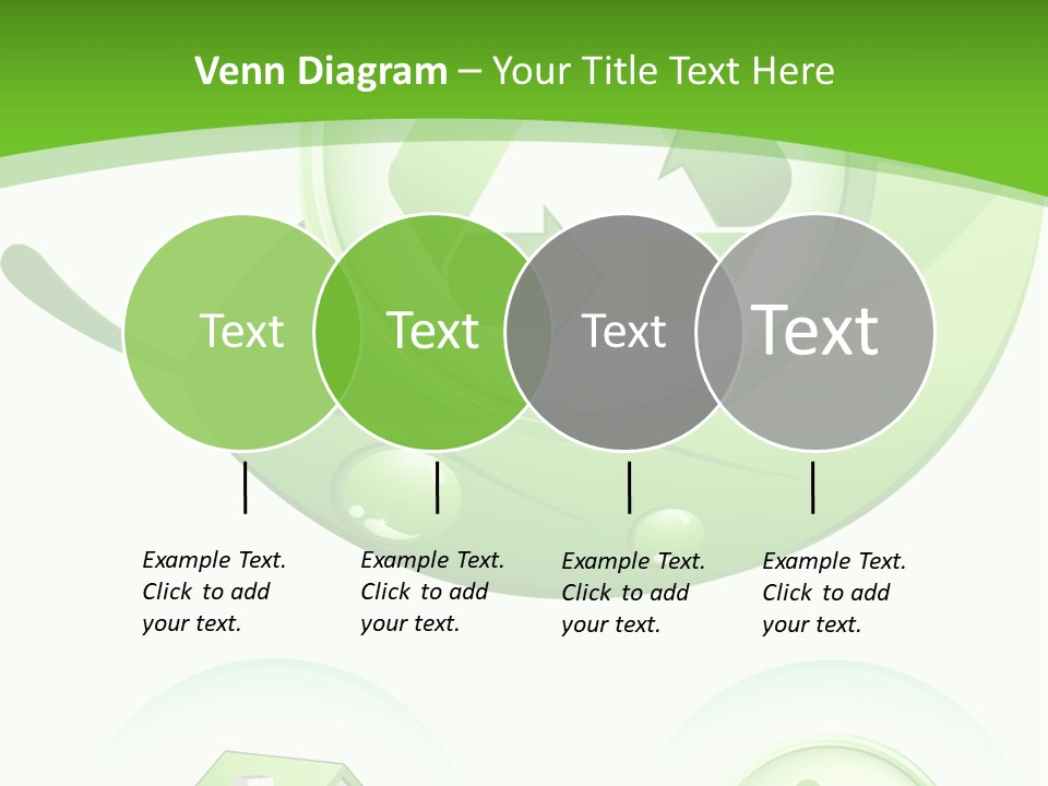 Illustration Circle Little PowerPoint Template