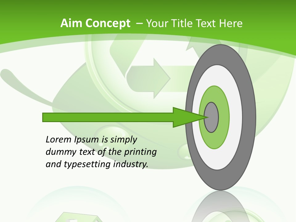 Illustration Circle Little PowerPoint Template