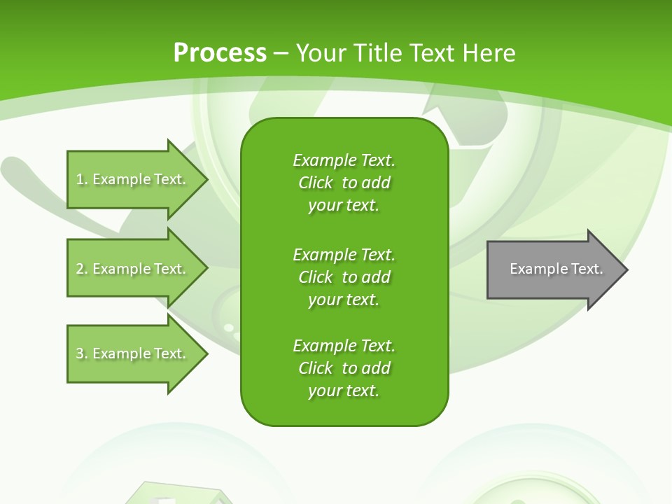 Illustration Circle Little PowerPoint Template