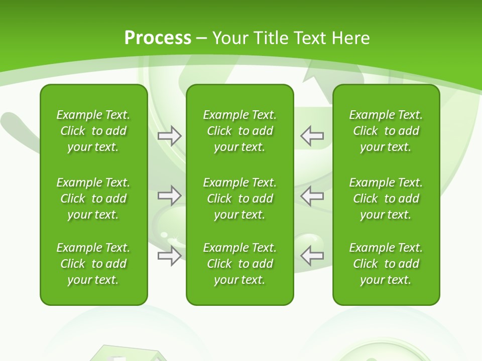 Illustration Circle Little PowerPoint Template