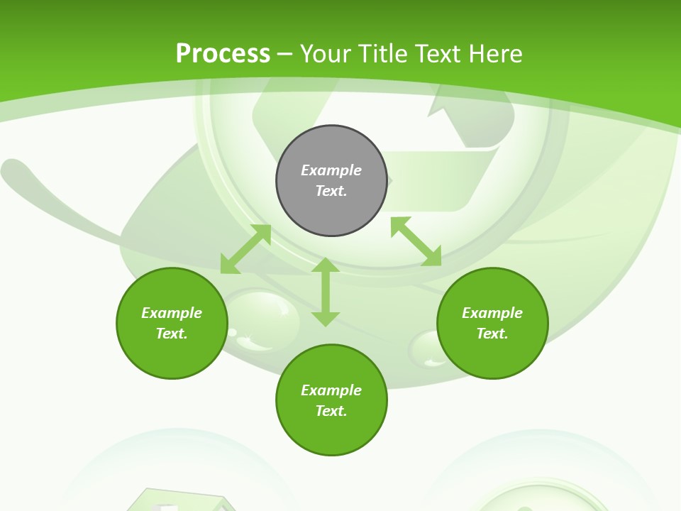 Illustration Circle Little PowerPoint Template