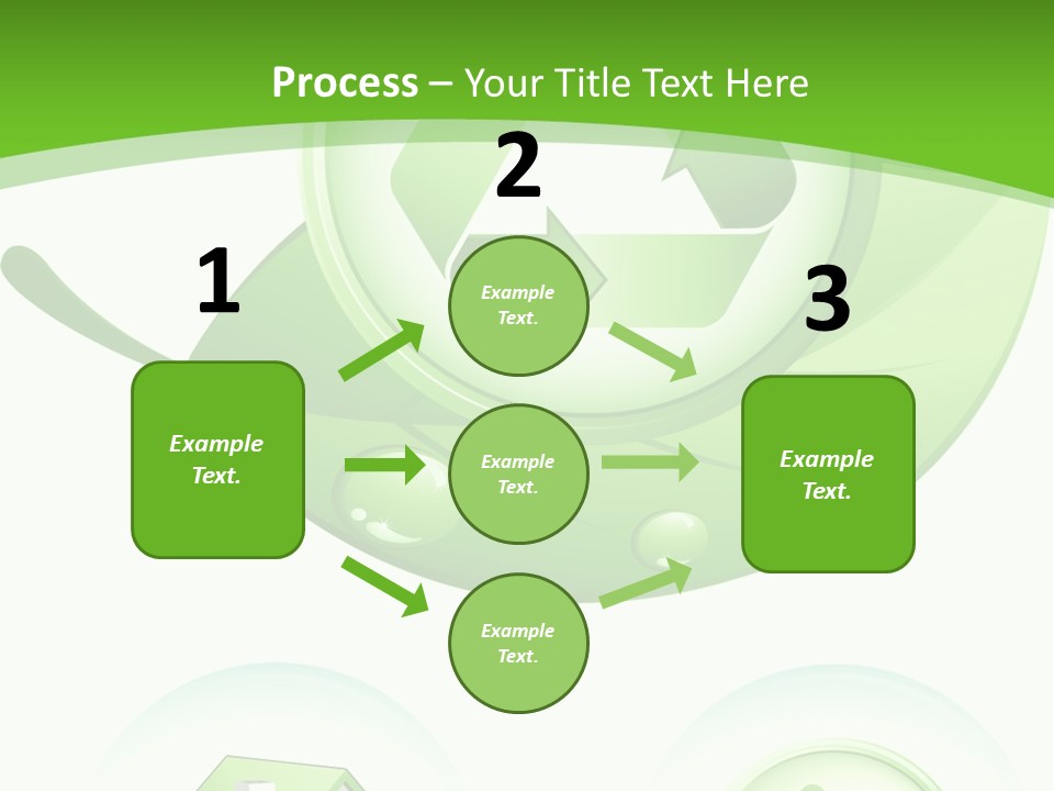 Illustration Circle Little PowerPoint Template
