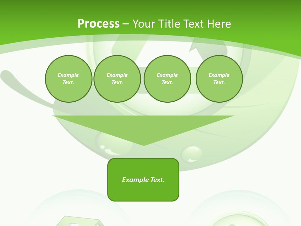 Illustration Circle Little PowerPoint Template