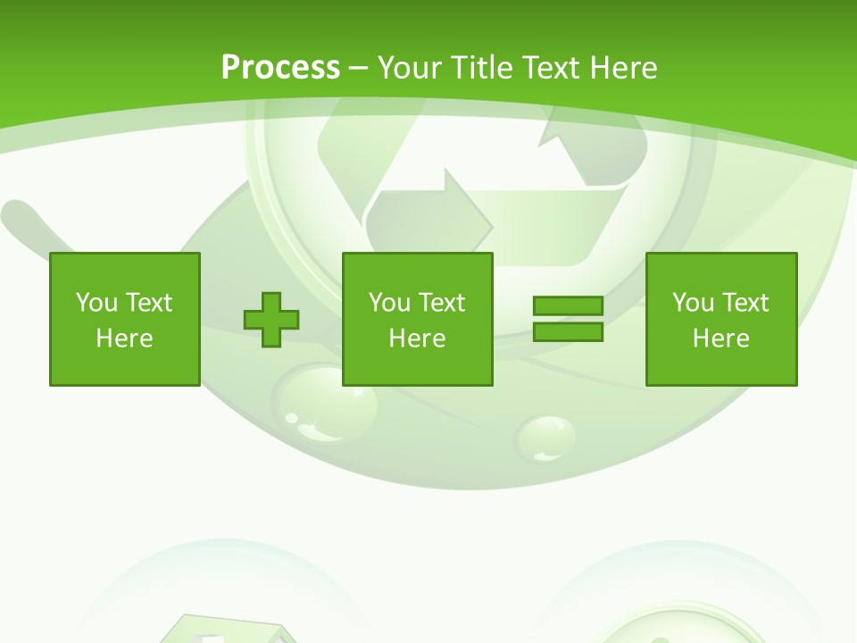 Illustration Circle Little PowerPoint Template