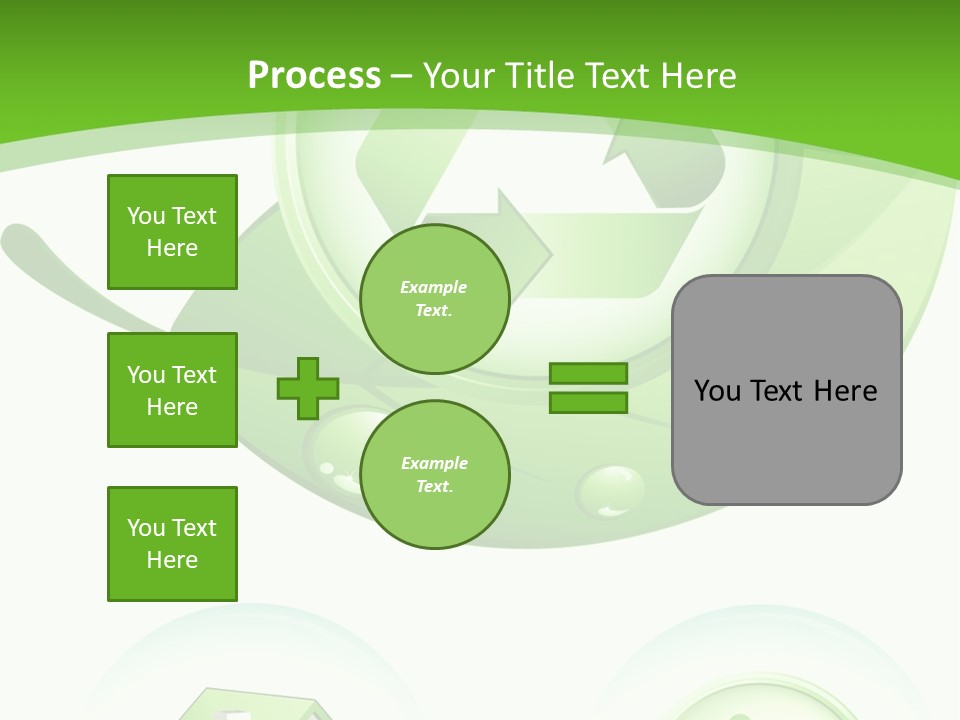 Illustration Circle Little PowerPoint Template