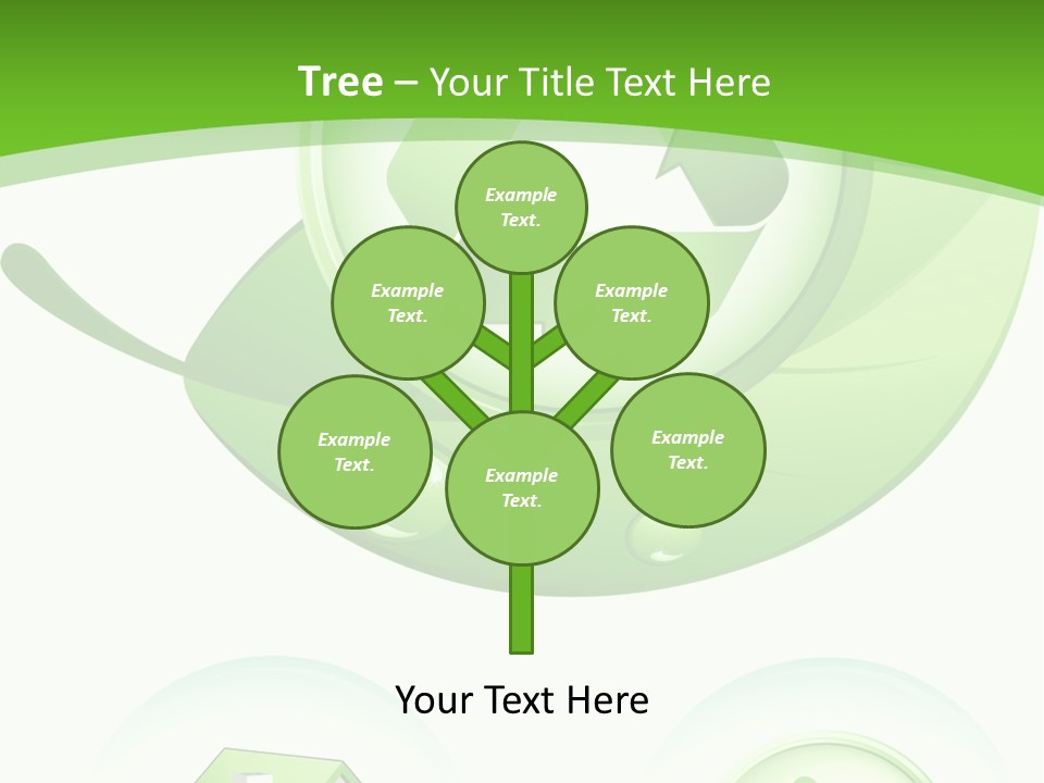 Illustration Circle Little PowerPoint Template