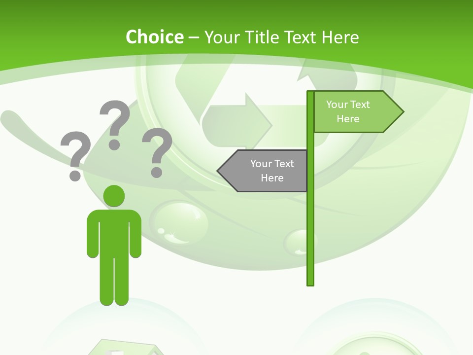 Illustration Circle Little PowerPoint Template