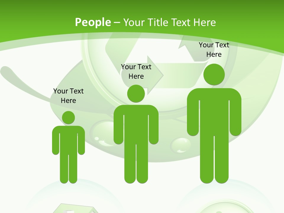 Illustration Circle Little PowerPoint Template