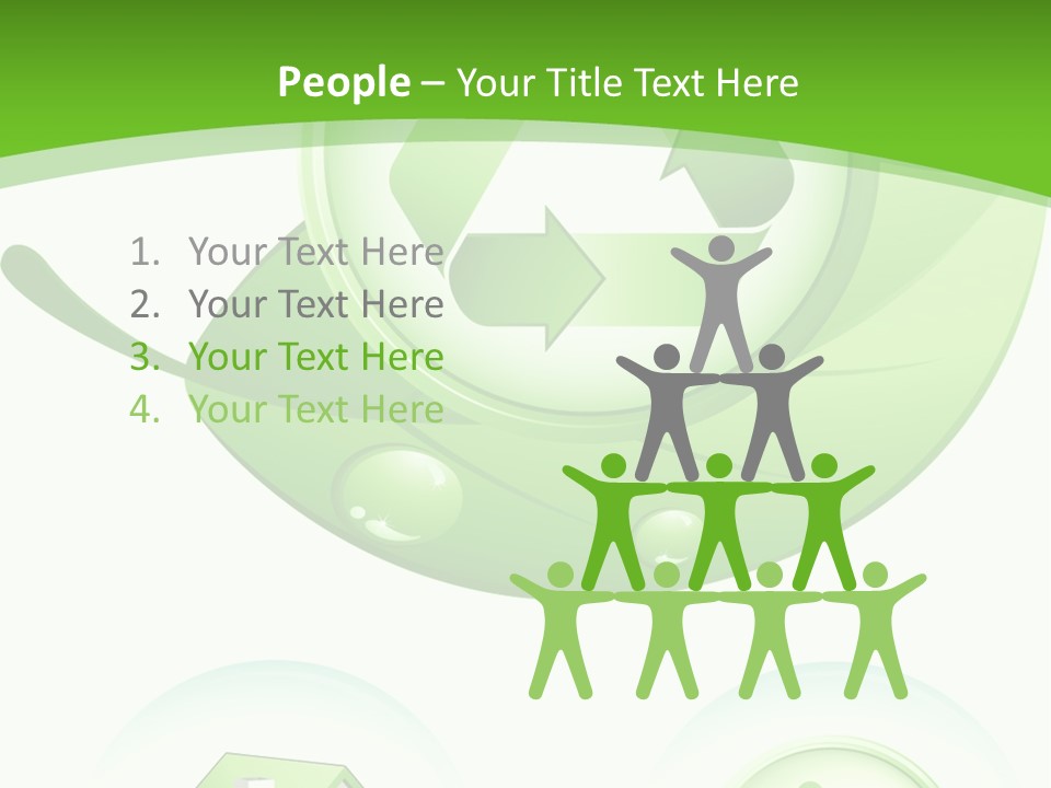 Illustration Circle Little PowerPoint Template