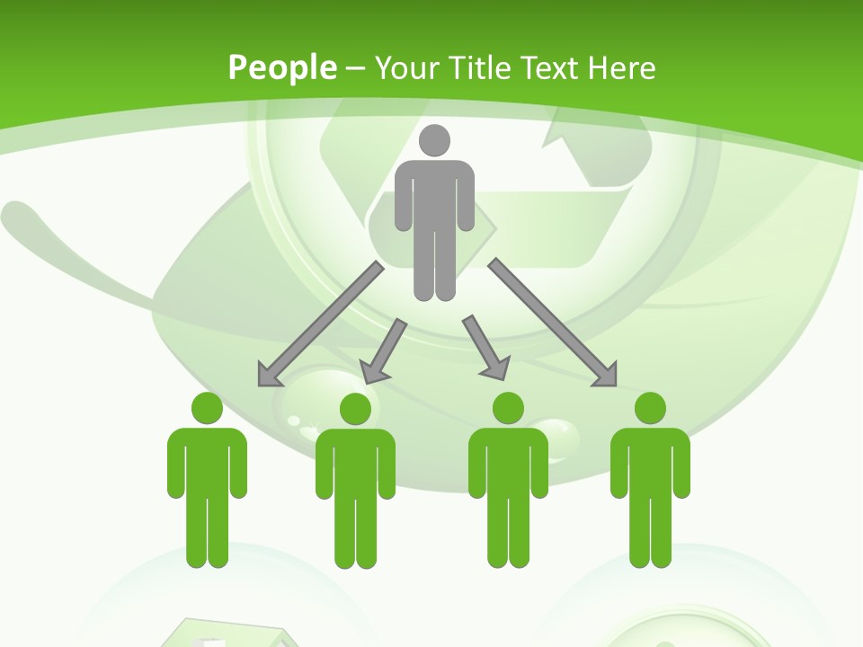 Illustration Circle Little PowerPoint Template