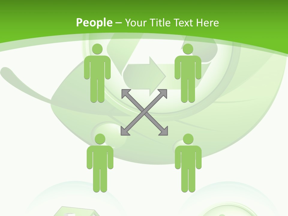 Illustration Circle Little PowerPoint Template