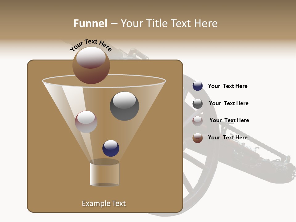 Gun Rusty Bronze PowerPoint Template