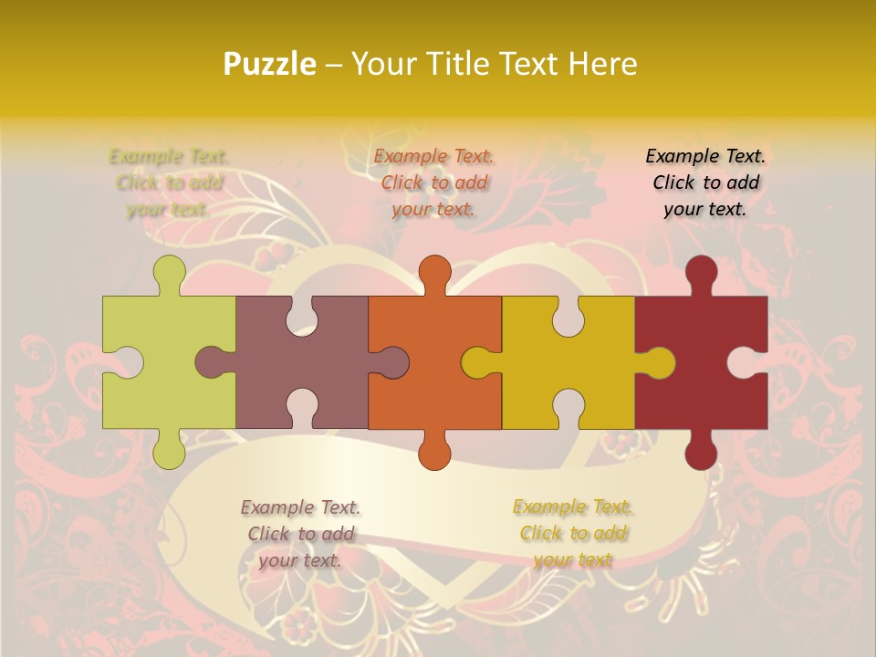 Girl Recreation Beautiful PowerPoint Template