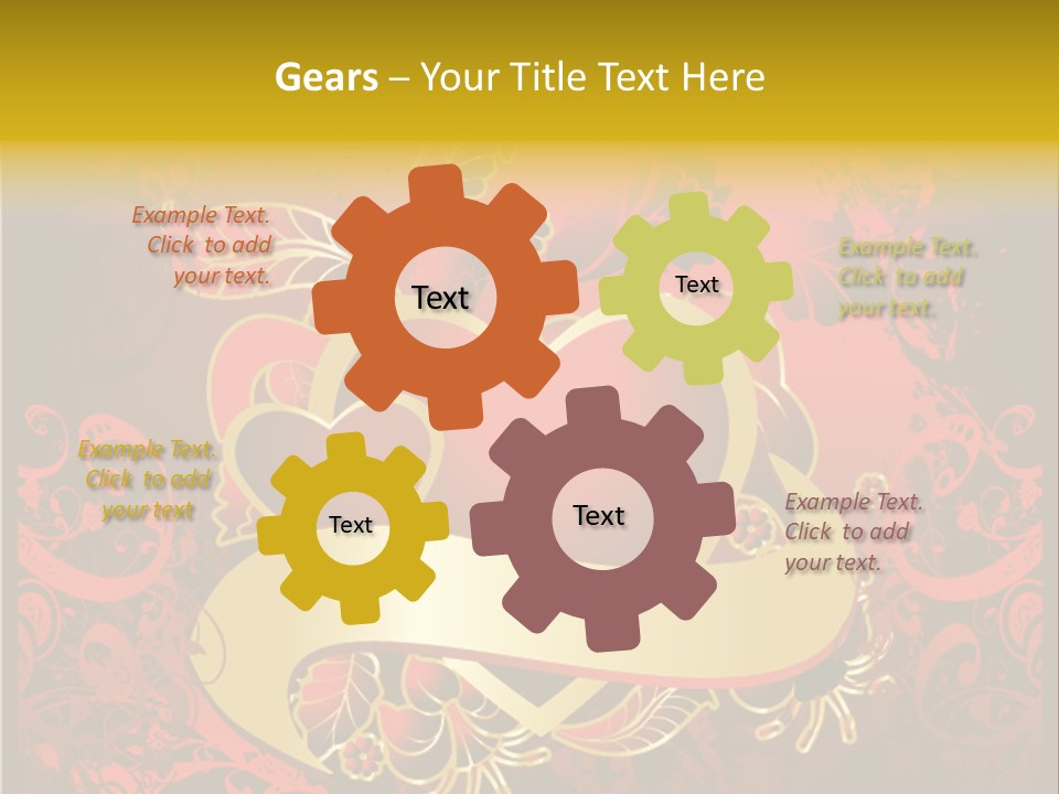 Girl Recreation Beautiful PowerPoint Template