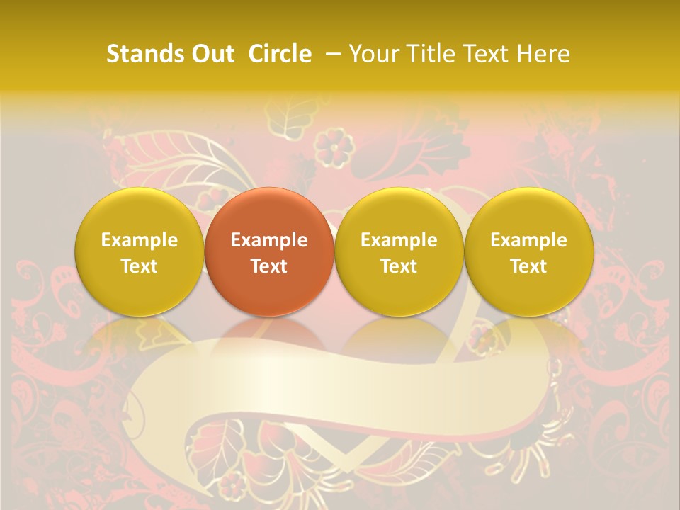 Girl Recreation Beautiful PowerPoint Template