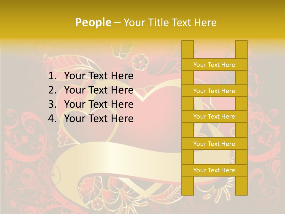 Girl Recreation Beautiful PowerPoint Template