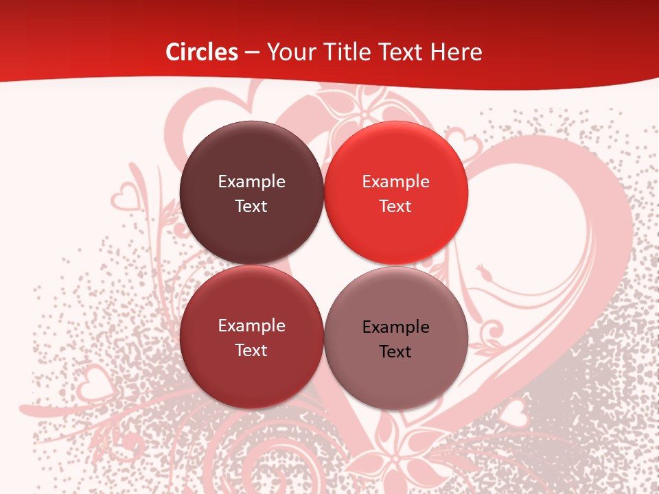 Celebration Valentine Greeting PowerPoint Template