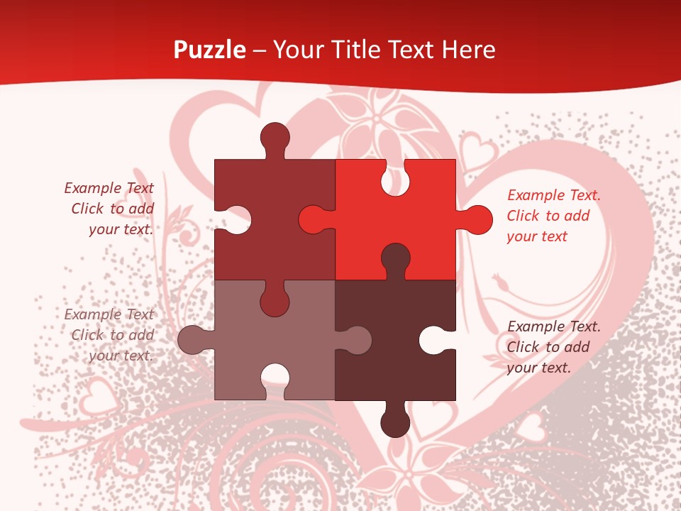Celebration Valentine Greeting PowerPoint Template