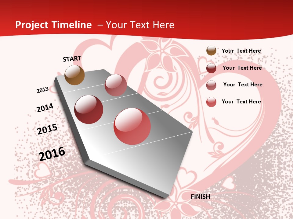 Celebration Valentine Greeting PowerPoint Template