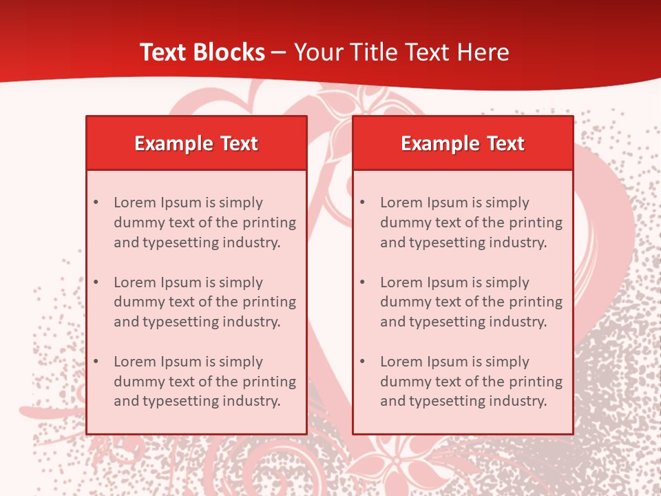 Celebration Valentine Greeting PowerPoint Template