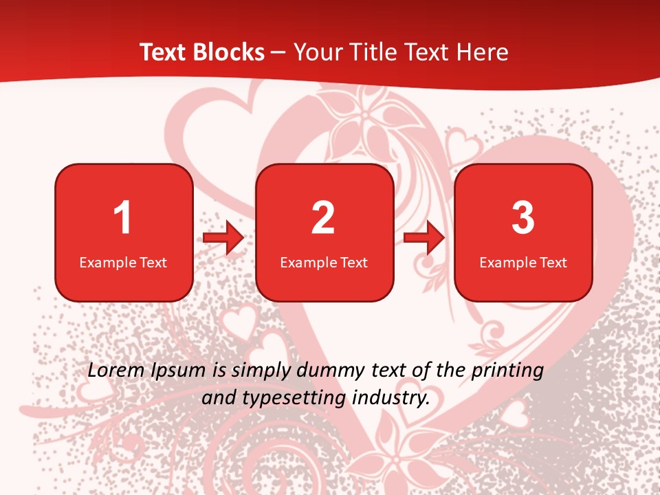 Celebration Valentine Greeting PowerPoint Template